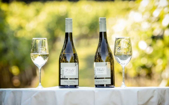 Weinflasche Welschriesling und Sauvignon Blanc von Kohl
